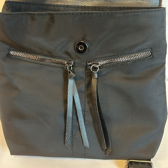 Botkier New York Black Nylon Trigger City Backpack Tote Bag - Picture 5 of 8